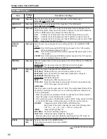 Preview for 8 page of Panasonic AG-HMC150 Menu Information