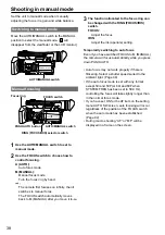 Предварительный просмотр 38 страницы Panasonic AG-HMC151EJ Operating Instructions Manual