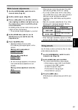 Предварительный просмотр 41 страницы Panasonic AG-HMC151EJ Operating Instructions Manual