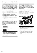 Предварительный просмотр 42 страницы Panasonic AG-HMC151EJ Operating Instructions Manual