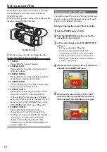 Preview for 50 page of Panasonic AG-HMC152EN Operating Instructions Manual