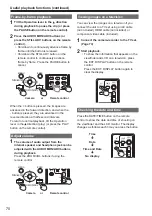 Preview for 70 page of Panasonic AG-HMC152EN Operating Instructions Manual