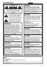 Предварительный просмотр 2 страницы Panasonic AG-HMC40 Operating Instructions Manual