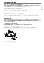 Предварительный просмотр 11 страницы Panasonic AG-HMC40 Operating Instructions Manual