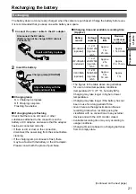 Предварительный просмотр 21 страницы Panasonic AG-HMC40 Operating Instructions Manual