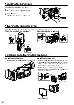 Предварительный просмотр 24 страницы Panasonic AG-HMC40 Operating Instructions Manual