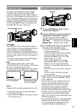 Предварительный просмотр 41 страницы Panasonic AG-HMC40 Operating Instructions Manual