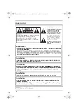 Предварительный просмотр 2 страницы Panasonic AG-HMC70 Operating Instructions Manual