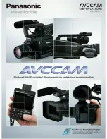 Предварительный просмотр 1 страницы Panasonic AG-HMC80PJ Brochure