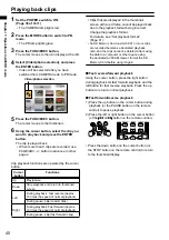 Предварительный просмотр 40 страницы Panasonic AG-HMC80PJ Operating Instructions Manual