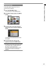 Предварительный просмотр 43 страницы Panasonic AG-HMC80PJ Operating Instructions Manual