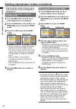 Предварительный просмотр 44 страницы Panasonic AG-HMC80PJ Operating Instructions Manual