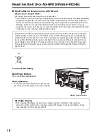 Предварительный просмотр 10 страницы Panasonic AG-HPD24E Operating Instructions Manual