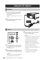 Предварительный просмотр 26 страницы Panasonic AG-HPD24E Operating Instructions Manual