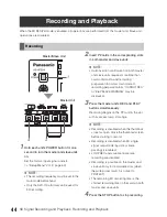 Предварительный просмотр 44 страницы Panasonic AG-HPD24E Operating Instructions Manual