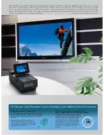 Предварительный просмотр 3 страницы Panasonic AG-HPG20 Specifications