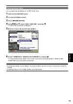 Preview for 75 page of Panasonic AG-HPG20E Operation Instruction Manual