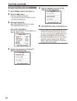 Preview for 22 page of Panasonic AG HPX170 - Pro 3CCD P2 High-Definition Camcorder Operating Instructions Manual