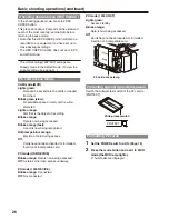 Preview for 26 page of Panasonic AG HPX170 - Pro 3CCD P2 High-Definition Camcorder Operating Instructions Manual