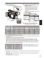 Preview for 27 page of Panasonic AG HPX170 - Pro 3CCD P2 High-Definition Camcorder Operating Instructions Manual