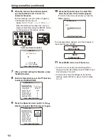 Preview for 54 page of Panasonic AG HPX170 - Pro 3CCD P2 High-Definition Camcorder Operating Instructions Manual