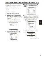 Preview for 55 page of Panasonic AG HPX170 - Pro 3CCD P2 High-Definition Camcorder Operating Instructions Manual