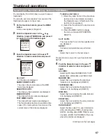 Preview for 67 page of Panasonic AG HPX170 - Pro 3CCD P2 High-Definition Camcorder Operating Instructions Manual