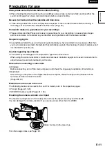 Preview for 11 page of Panasonic AG-HPX171EJ Operating Instructions Manual