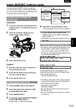 Preview for 31 page of Panasonic AG-HPX171EJ Operating Instructions Manual