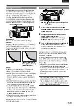 Preview for 39 page of Panasonic AG-HPX171EJ Operating Instructions Manual