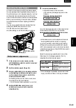 Preview for 41 page of Panasonic AG-HPX171EJ Operating Instructions Manual