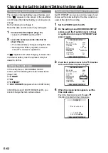 Preview for 62 page of Panasonic AG-HPX171EJ Operating Instructions Manual