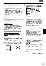 Preview for 75 page of Panasonic AG-HPX171EJ Operating Instructions Manual