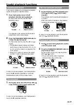 Preview for 77 page of Panasonic AG-HPX171EJ Operating Instructions Manual