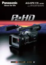 Предварительный просмотр 1 страницы Panasonic AG-HPX172 Brochure & Specs