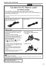 Предварительный просмотр 3 страницы Panasonic AG-HPX250EJ Instruction Manual