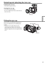 Предварительный просмотр 23 страницы Panasonic AG-HPX250EN Operating Instructions Manual