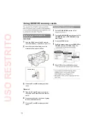 Preview for 16 page of Panasonic AG-HPX255EJ Operating Instructions Manual