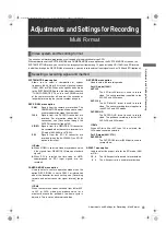 Preview for 43 page of Panasonic AG-HPX300 Operating Instructions Manual