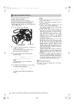 Preview for 48 page of Panasonic AG-HPX300 Operating Instructions Manual