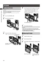 Предварительный просмотр 28 страницы Panasonic AG-HPX301E Operating Instructions Manual