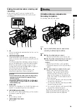 Предварительный просмотр 33 страницы Panasonic AG-HPX301E Operating Instructions Manual