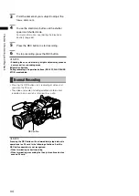 Предварительный просмотр 34 страницы Panasonic AG-HPX301E Operating Instructions Manual