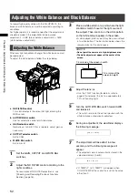 Предварительный просмотр 52 страницы Panasonic AG-HPX301E Operating Instructions Manual