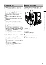 Предварительный просмотр 63 страницы Panasonic AG-HPX301E Operating Instructions Manual