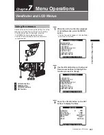 Preview for 2 page of Panasonic AG-HPX500 Menu Information