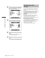 Preview for 3 page of Panasonic AG-HPX500 Menu Information