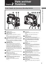 Предварительный просмотр 15 страницы Panasonic AG-HPX500 Operating Instructions Manual