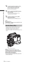 Предварительный просмотр 36 страницы Panasonic AG-HPX500 Operating Instructions Manual