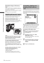 Предварительный просмотр 78 страницы Panasonic AG-HPX500 Operating Instructions Manual